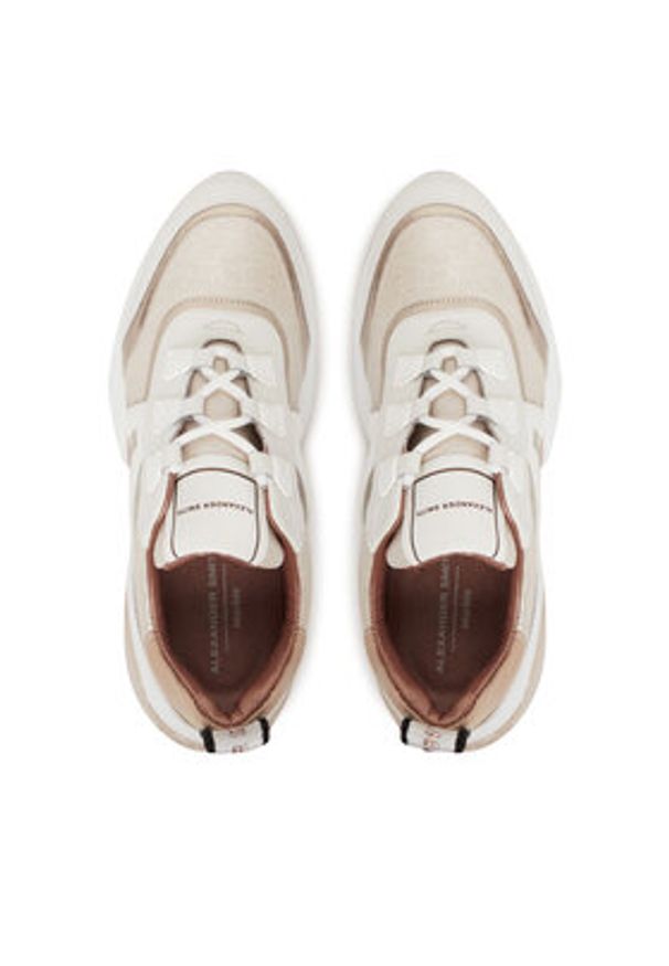 Alexander Smith Sneakersy Marble ASBBMBW 1179 Beżowy. Kolor: beżowy. Materiał: skóra