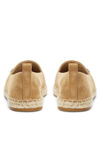 Lauren Ralph Lauren Espadryle 802943069001 Brązowy. Kolor: brązowy. Materiał: skóra, zamsz #4