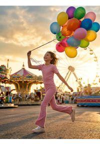 Sinsay - Prążkowane spodnie flare - różowy. Kolor: różowy. Materiał: prążkowany