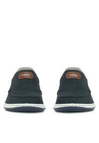 Rieker Półbuty 17368-14 Granatowy. Kolor: niebieski. Materiał: nubuk, skóra #6