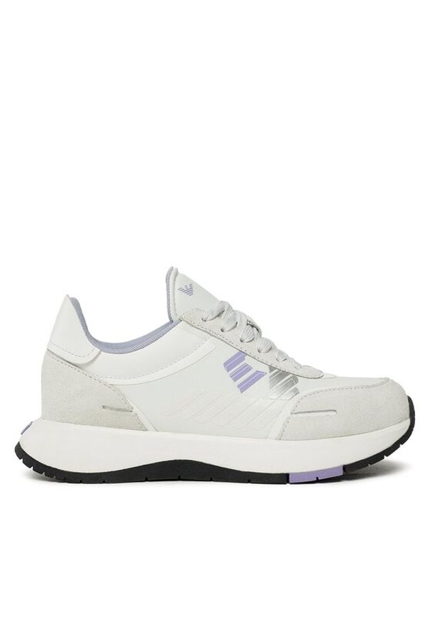 Emporio Armani Sneakersy X3X160 XN821 S770 Biały. Kolor: biały. Materiał: skóra
