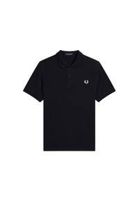 Polo Fred Perry w kolorze Marine klasyczny. Typ kołnierza: polo. Kolor: niebieski. Materiał: bawełna. Styl: marine, klasyczny #1