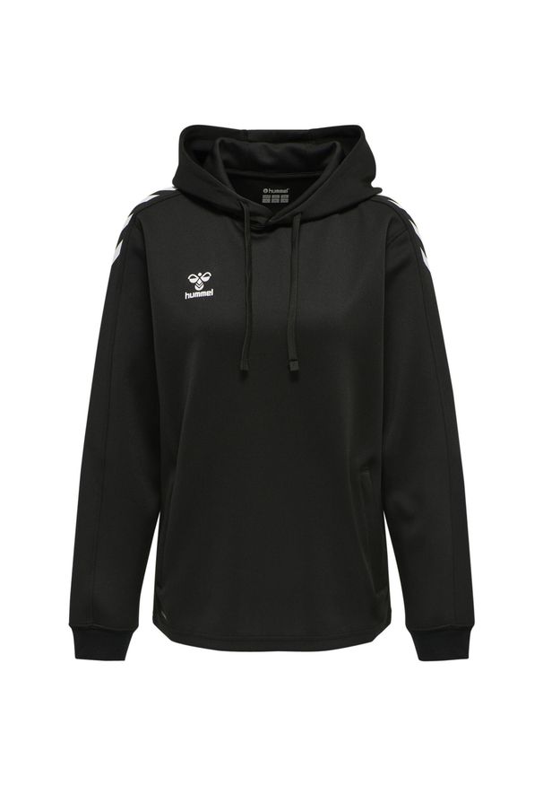 Bluza do piłki ręcznej damska Hummel Core XK z kapturem. Typ kołnierza: kaptur. Kolor: biały, wielokolorowy, czarny