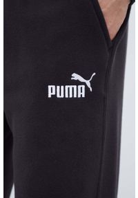 Puma dres męski kolor czarny. Kolor: czarny. Materiał: dresówka #2