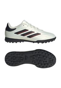 Adidas - Buty adidas Copa Pure.2 League Tf Jr IE7527 białe. Kolor: biały. Materiał: skóra, syntetyk, guma, materiał. Szerokość cholewki: normalna. Sport: piłka nożna
