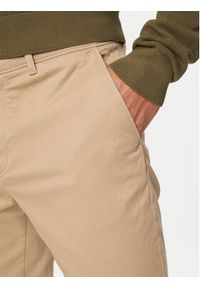 TOMMY HILFIGER - Tommy Hilfiger Chinosy Denton MW0MW37873 Beżowy Slim Fit. Kolor: beżowy. Materiał: bawełna #5