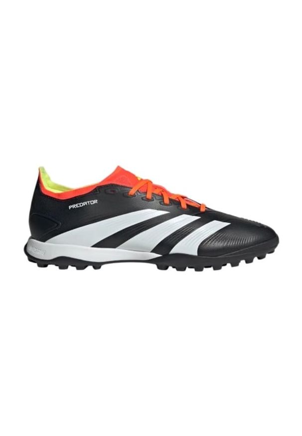 Adidas - Buty adidas Predator League L Tf IG7723 czarne. Kolor: czarny. Materiał: materiał, syntetyk, guma. Szerokość cholewki: normalna. Sport: piłka nożna