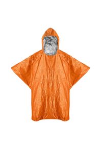NEO TOOLS - Peleryna poncho termiczne wodoodporne 142 x 96 cm. Kolor: pomarańczowy