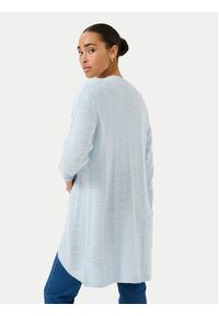 Kaffe Kardigan Kaemria 10506359 Niebieski Regular Fit. Kolor: niebieski. Materiał: bawełna, syntetyk #6