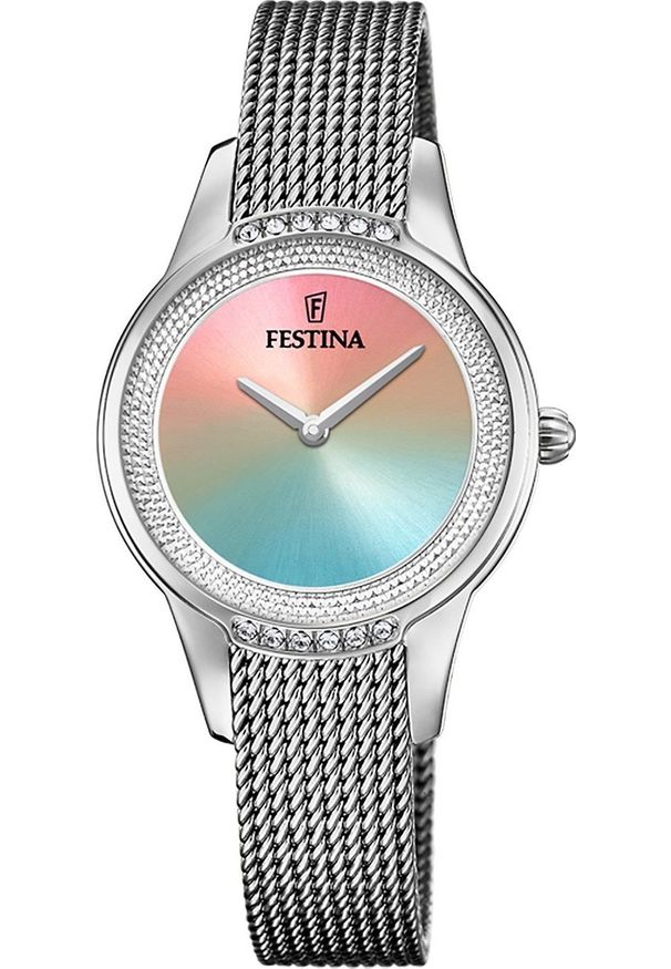 Zegarek damski Festina F20494-9 srebrny. Kolor: srebrny