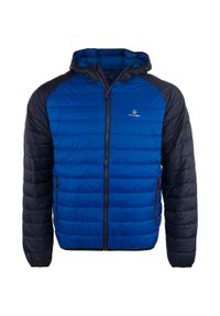 ZERO FRICTION - Kurtka męska Athl DPT Tobias z kapturem — 100% nylon ripstop. Typ kołnierza: kaptur. Kolor: niebieski, wielokolorowy, czarny. Materiał: nylon. Sport: turystyka piesza #1