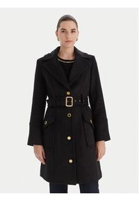 Marciano Guess Płaszcz wełniany 5BGL26 1799Z Czarny Regular Fit. Kolor: czarny. Materiał: syntetyk #2