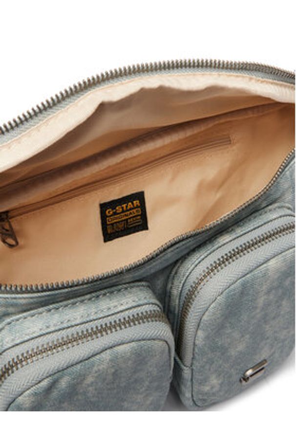 G-Star RAW - G-Star Raw Torebka EO-LDA8478 Niebieski. Kolor: niebieski. Materiał: materiał