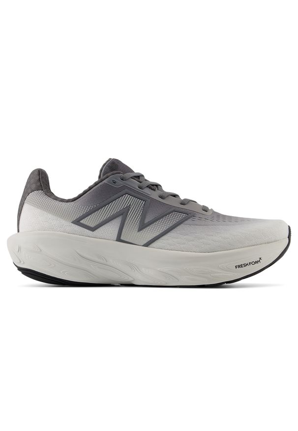 Buty męskie New Balance Fresh Foam 1080 v14 M1080L14 – szare. Okazja: na co dzień. Kolor: szary. Materiał: guma, żakard. Szerokość cholewki: normalna. Sport: bieganie, fitness
