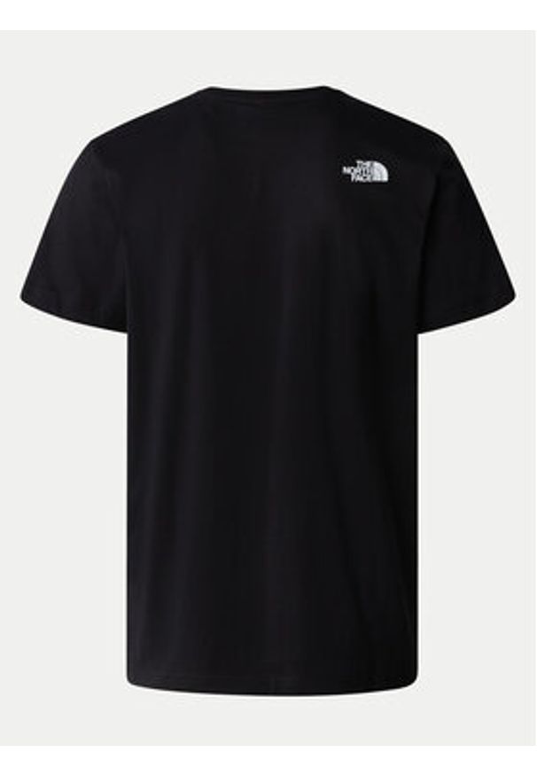 The North Face T-Shirt Never Stop NF0A87NS Czarny Regular Fit. Kolor: czarny. Materiał: bawełna