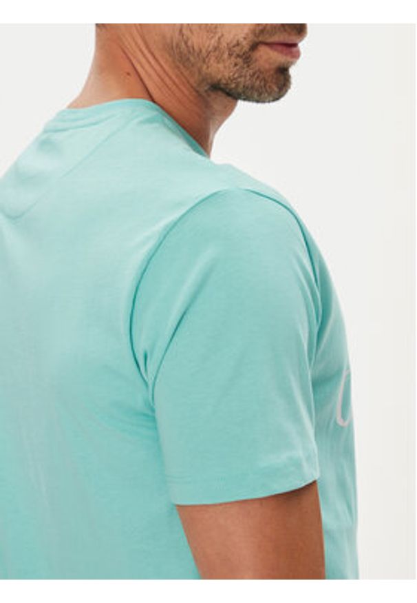 U.S. Polo Assn. T-Shirt MUP4203 Niebieski Regular Fit. Typ kołnierza: polo. Kolor: niebieski. Materiał: bawełna