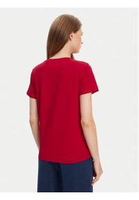Guess Jeans T-Shirt W4YI10 J1314 Czerwony Regular Fit. Kolor: czerwony. Materiał: bawełna #2