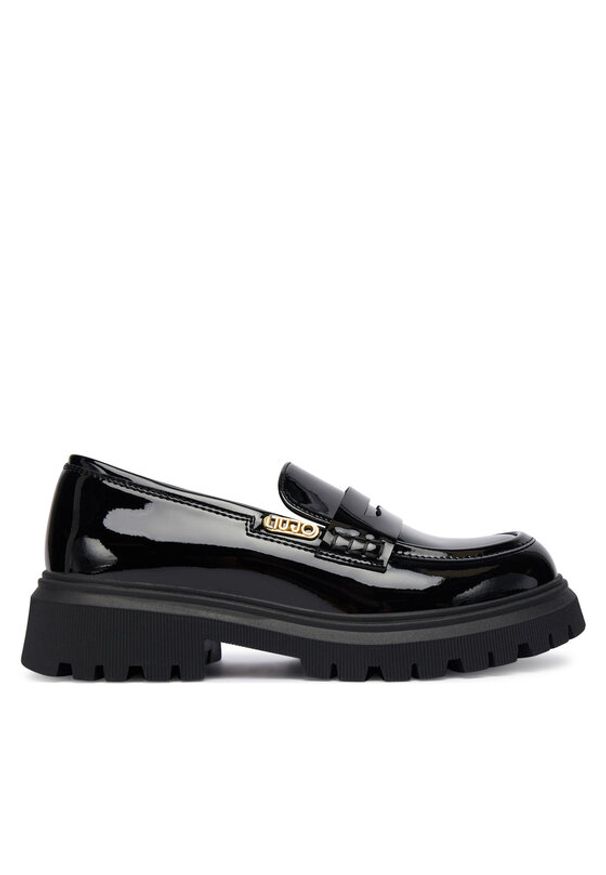 Liu Jo Loafersy Wanda 09 4F5021 EX004 S Czarny. Kolor: czarny. Materiał: skóra