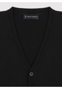 Pako Lorente - PAKO LORENTE – Męski kardigan w kolorze czarnym. Kolor: czarny. Materiał: poliamid, wiskoza. Sezon: jesień #2