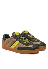 Guess Sneakersy FMPNII ELE12 Brązowy. Kolor: brązowy. Materiał: skóra #5