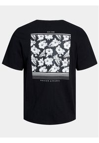 Jack & Jones - Jack&Jones T-Shirt Guru 12249187 Czarny Relaxed Fit. Kolor: czarny. Materiał: bawełna