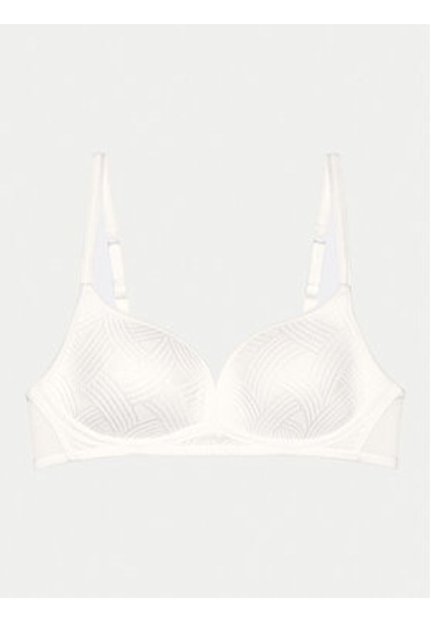 Triumph Biustonosz z fiszbiną Delightful Spotlight 10219875 Écru. Materiał: syntetyk