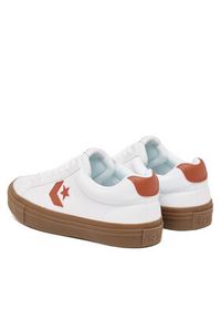 Converse Tenisówki Sport Casual A13494C Biały. Okazja: na co dzień. Kolor: biały. Materiał: materiał. Styl: sportowy, casual #4