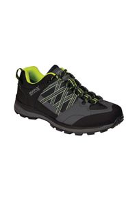 Samaris Low II Regatta męskie trekkingowe buty. Kolor: czarny. Materiał: guma, poliester. Sport: turystyka piesza