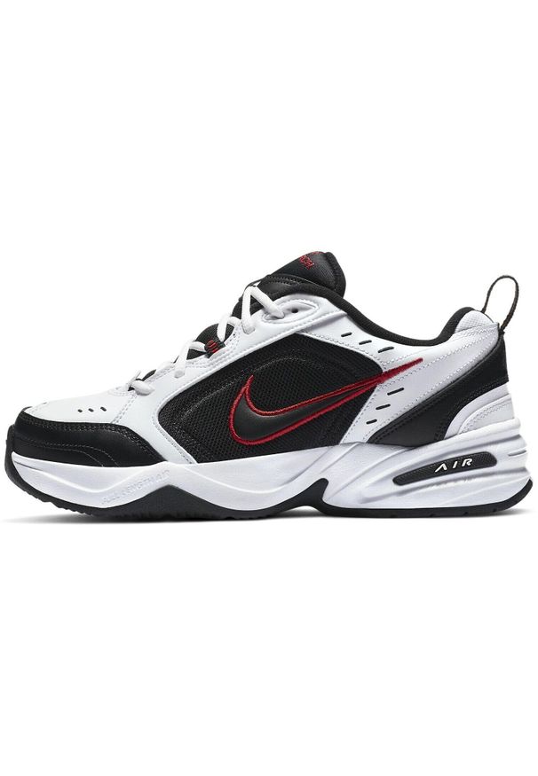 Buty Nike Air Monarch IV, Mężczyźni. Kolor: biały, wielokolorowy, czarny. Materiał: materiał, skóra, syntetyk