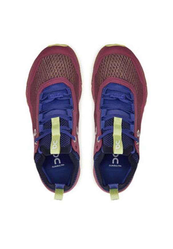 On Buty do biegania Cloudultra 2 3WD30281483 Bordowy. Kolor: czerwony. Materiał: materiał, mesh