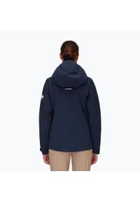 Kurtka przeciwdeszczowa damska Mammut Alto Guide HS Hooded. Kolor: niebieski
