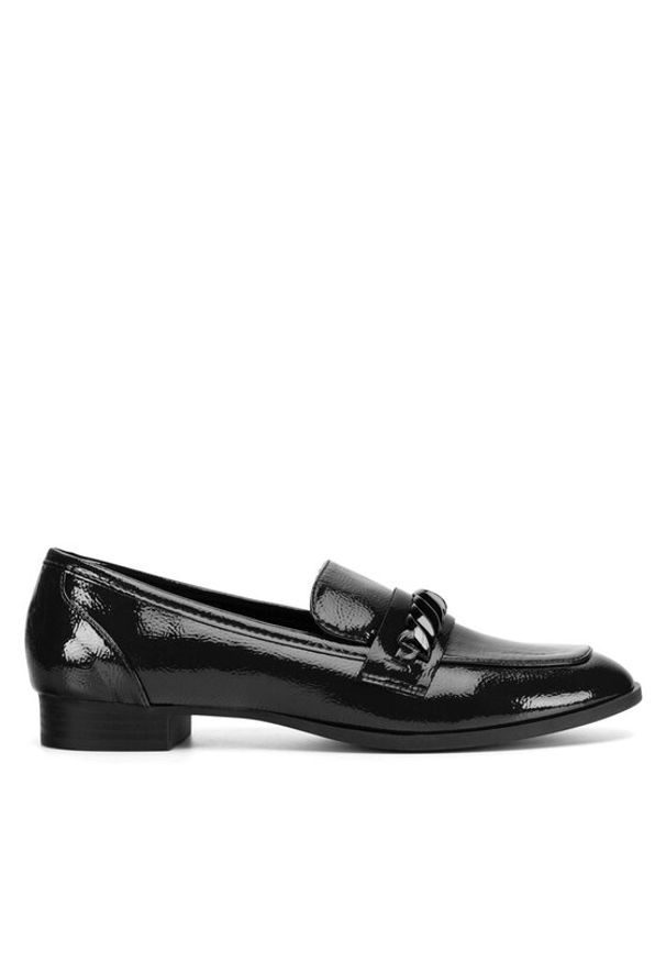 Jenny Fairy Loafersy LS5522-15 Czarny. Kolor: czarny. Materiał: skóra