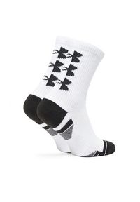 Under Armour Zestaw 3 par wysokich skarpet męskich UA Perform Tech 3p Crew 1379515 Biały. Kolor: biały. Materiał: poliester, materiał #3