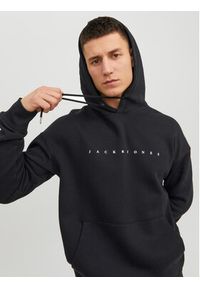 Jack & Jones - Jack&Jones Bluza 12233972 Czarny Relaxed Fit. Kolor: czarny. Materiał: bawełna, syntetyk #5