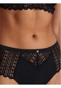 BOSS Stringi Guipure 50561143 Czarny. Kolor: czarny. Materiał: syntetyk #3
