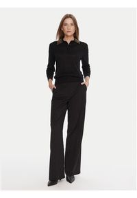 Lola Casademunt by Maite Sweter MF2511006 Czarny Regular Fit. Kolor: czarny. Materiał: syntetyk