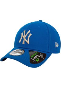 New Era - Czapka z daszkiem męska Repreve 940 New York Yankees Cap. Kolor: niebieski. Materiał: poliester