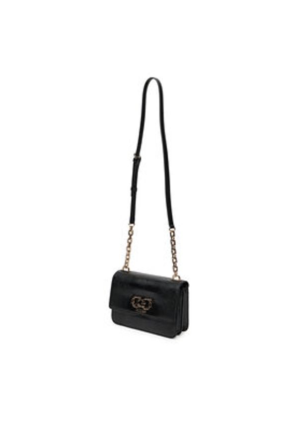 Guess Torebka Salinge HWKG96 24200 Czarny. Kolor: czarny. Materiał: skórzane