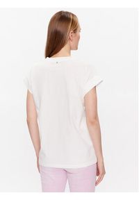 Marc Aurel T-Shirt 7423 7000 73581 Biały Regular Fit. Kolor: biały. Materiał: bawełna #7