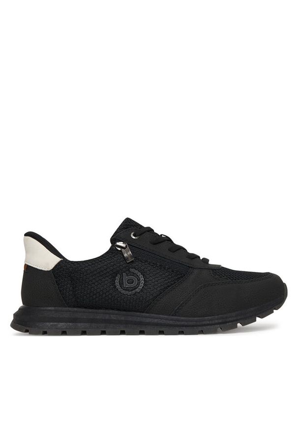 Sneakersy Bugatti. Kolor: czarny