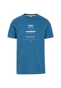 Protest - T-Shirt męski PROTEST PRTAndros. Kolor: niebieski. Sport: turystyka piesza