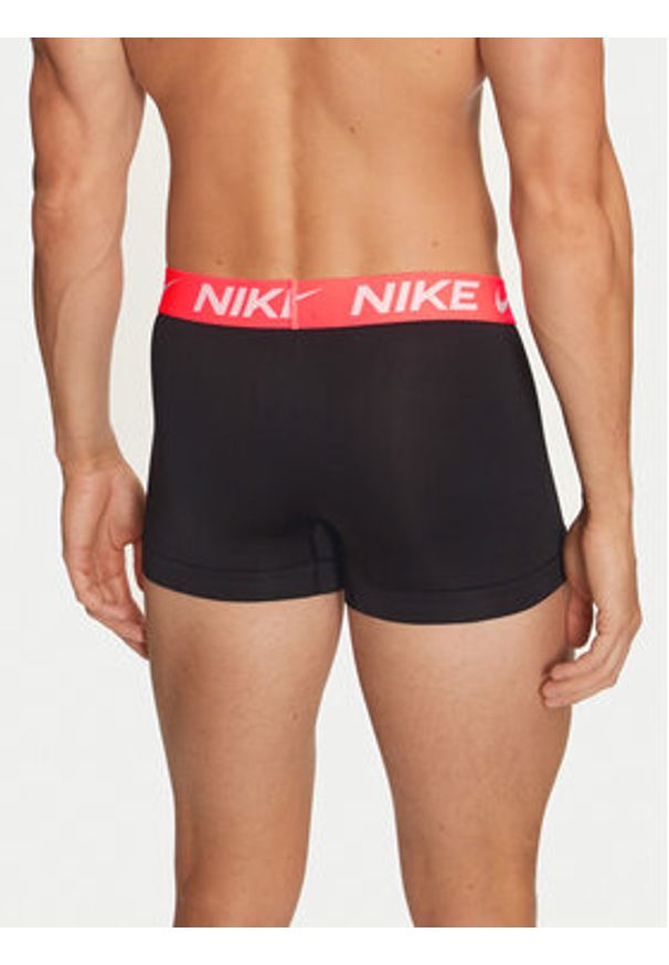 Nike Komplet 3 par bokserek Trunk 0000KE1156 Czarny. Kolor: czarny. Materiał: syntetyk