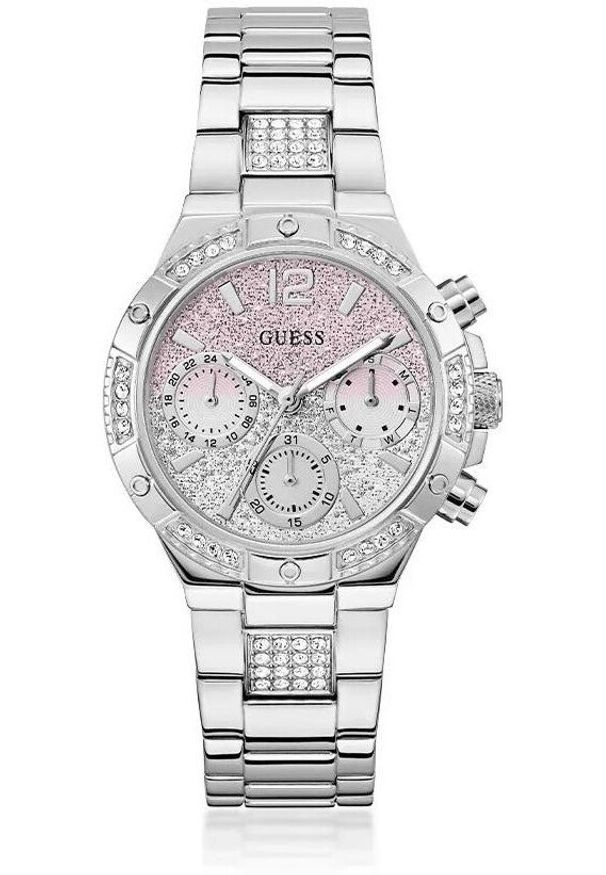 Zegarek damski Guess GW0950L1 srebrny. Kolor: srebrny