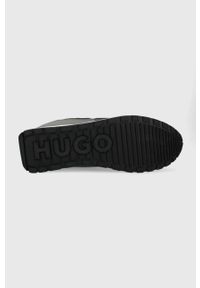 Hugo - HUGO sneakersy Icelin kolor granatowy. Nosek buta: okrągły. Zapięcie: sznurówki. Kolor: niebieski. Materiał: guma