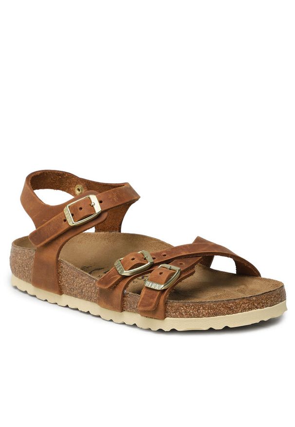 Sandały Birkenstock. Kolor: brązowy