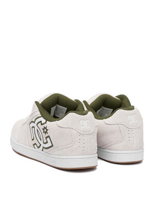 DC Shoes Sneakersy EO-NET DC03260101 Écru. Materiał: zamsz, skóra