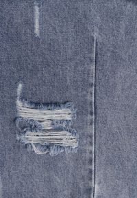 Renee - Niebieskie Jeansy z Bawełny Balloon High Waist z Przedarciami Taeryre. Okazja: na co dzień, na imprezę. Stan: podwyższony. Kolor: niebieski. Styl: casual #2