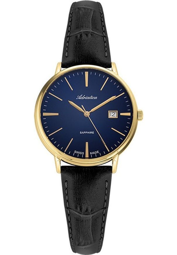 Zegarek Adriatica Zegarek Damski Adriatica na Pasku A3183.1215Q - Zegarek Kwarcowy Swiss Made