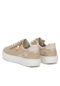 Rieker Sneakersy L5900-62 Beżowy. Kolor: beżowy. Materiał: skóra #5