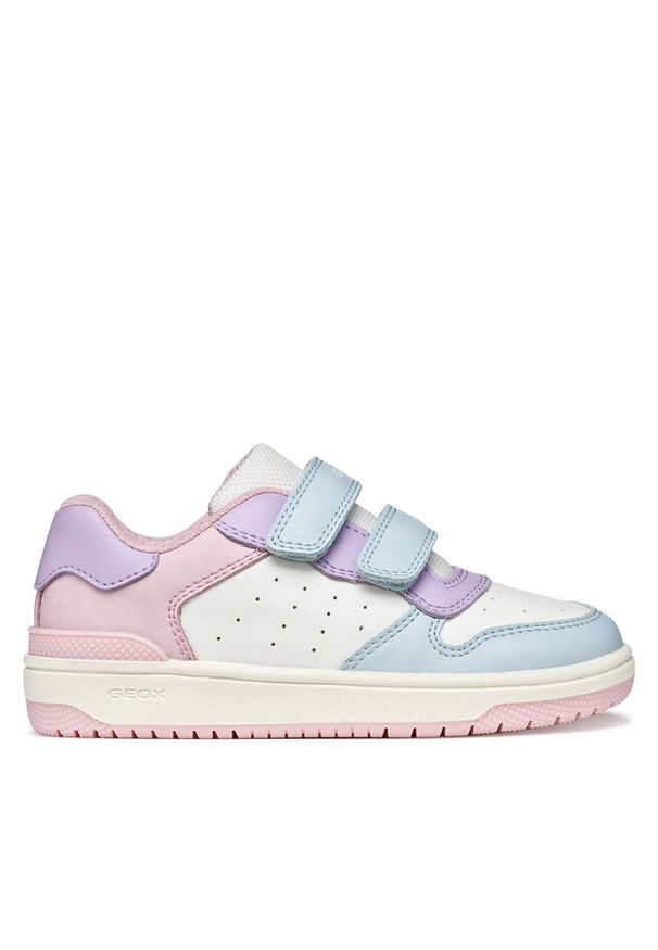 Sneakersy Geox. Wzór: kolorowy